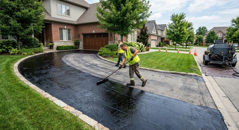 Blacktop Sealcoating in Denver, CO