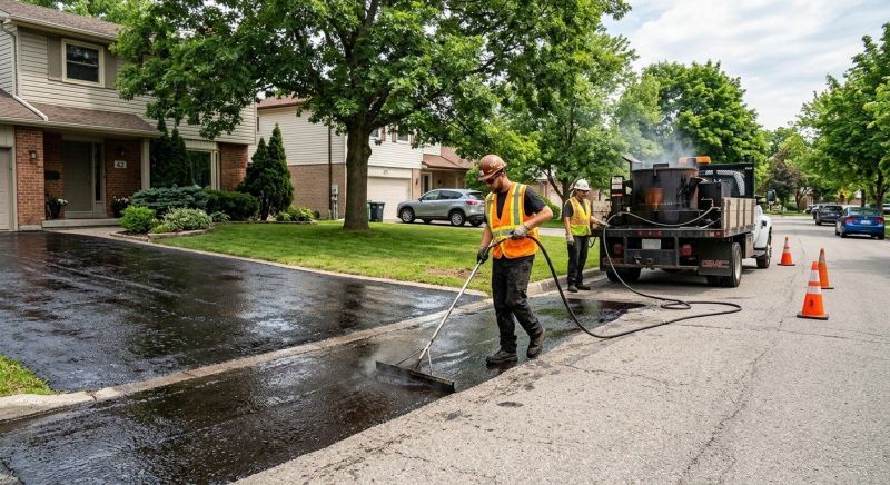 Tar Driveway Sealing in Denver, CO