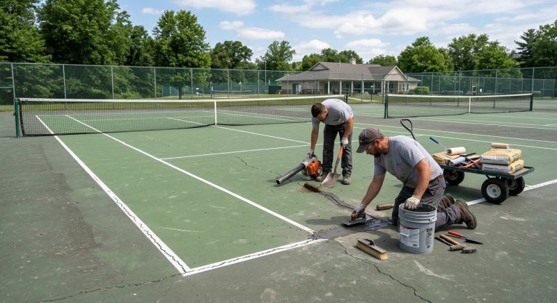 Sports Court Resurfacing